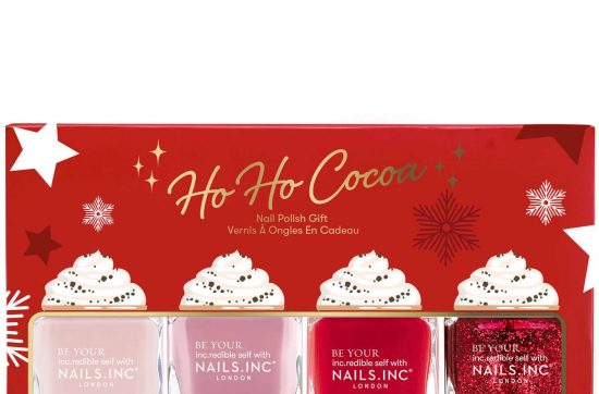 NAILS INC. HO HO COCOA NAIL POLISH SET