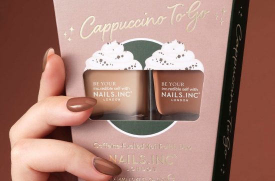 NailsINC Cappuccino To Go Nail Polish Duo