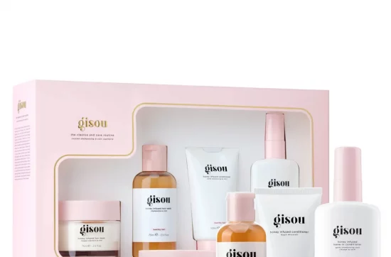 Gisou The Cleanse and Care Routine honey-infused set