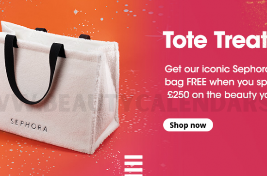 Sephora Winter Tote Bag GWP