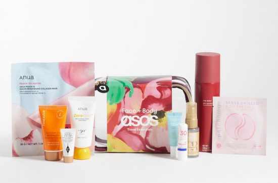 ASOS Face + Body Travel Essentials Beauty Bag